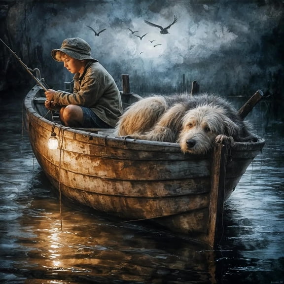 Jigsaw Wooden puzzle 300 pieces Wooden Puzzle for Adults Fishing Story Stress Relief Games Party Entertainment Positive Thinking Puzzles Floor Puzzles Magic Puzzles