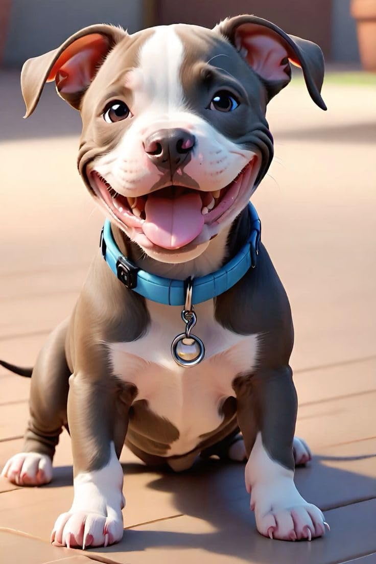 Jigsaw Wooden puzzle 500 pieces Wooden Puzzle for Adults Pitbull Be ...