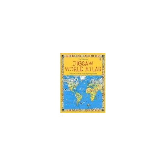 Pre-Owned Jigsaw World Atlas (Jigsaw Books) (Hardcover) 0794505953 9780794505950