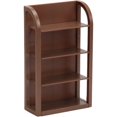 thumbnail image 1 of Jiibva 1:12 Dollhouse Miniature Storage Rack 4 Tier Shelves Storage Shelf Doll House Furniture Decor, 1 of 7