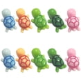 thumbnail image 1 of Jiibva 10 Pcs Cartoon Sea Turtle Fridge Magnets Kawaii Animals Whiteboard Magnets Sticker Decorative Refrigerator Magnets for Office Kitchen Decoration, 1 of 7