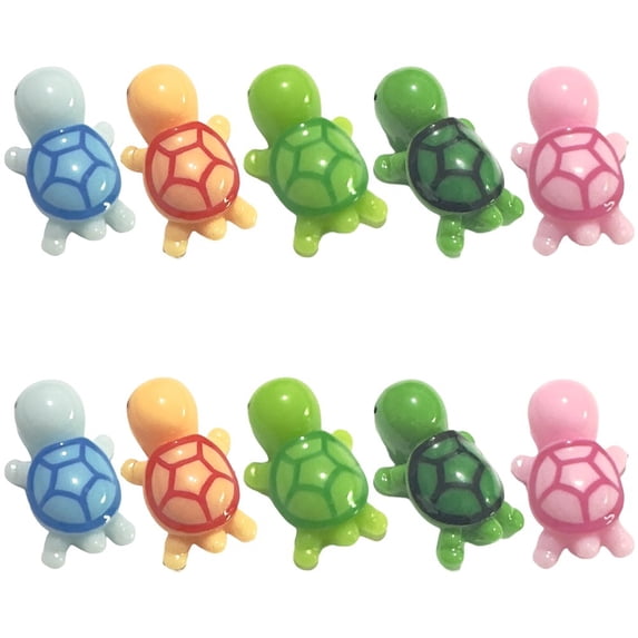 Jiibva 10 Pcs Cartoon Sea Turtle Fridge Magnets Kawaii Animals Whiteboard Magnets Sticker Decorative Refrigerator Magnets for Office Kitchen Decoration