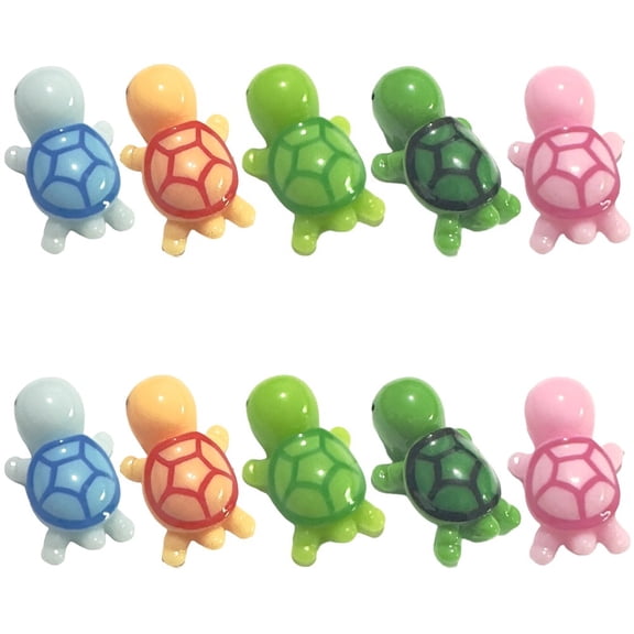 Jiibva 10 Pcs Cartoon Sea Turtle Fridge Magnets Kawaii Animals Whiteboard Magnets Sticker Decorative Refrigerator Magnets for Office Kitchen Decoration