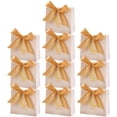 thumbnail image 1 of Jiibva 10PCS Eid Gift Bags Ramadan Snack Bags with Gold Ribbon, Reusable Eid Mubarak Bags for Presents Festive Party Wrapping, 1 of 7
