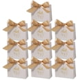thumbnail image 1 of Jiibva 10PCS Eid Gift Bags Ramadan Snack Bags with Gold Ribbon, Reusable Eid Mubarak Bags for Presents Festive Party Wrapping, 1 of 7