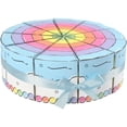 thumbnail image 1 of Jiibva 10Pcs Triangular Cake Shaped Paper Gift Box Cardboard Candy Dessert Packaging Boxes for Baby Shower Birthday Party, 1 of 7