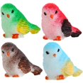thumbnail image 1 of Jiibva 4pcs Miniature Bird Figurines Small Bird Models Simulated Animals Ornaments Artificial Miniature Animal Model Birds Craft Bird, 1 of 7