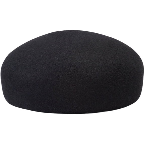 Jiibva Adult Wool Beret Hat French Style Hat Plain Classic Color Beret's Hat's Unisex Soft Warm Outdoor Vintage Artist Beret Hats Women Accessories