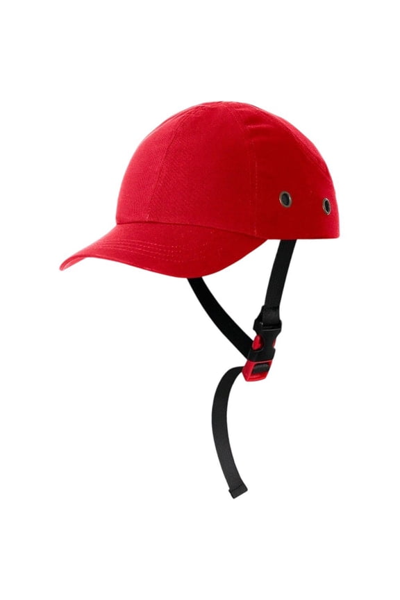 Baseball Bump Hat With Liner, Breathable Hard Hat Head Protection, Adjustable Safety Helmet, Lightweight Baseball Style Bump Caps for Men Women Outdoor Cycling