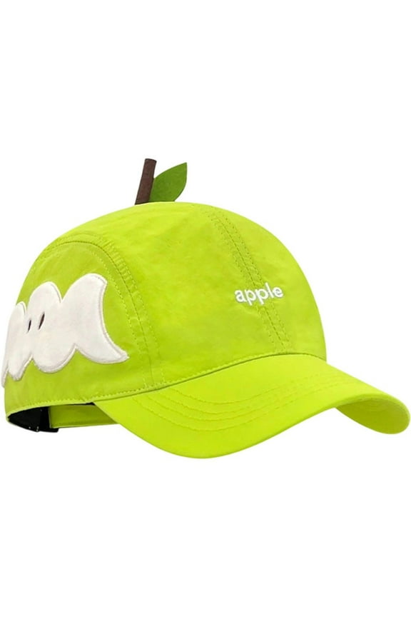 Baseball Cap Cotton Fruit Peaked Hat Sports Casual Hat Cool Embroidered Letter Hat Sun Hat Summer Cap Fashion Fruits Cap for Women