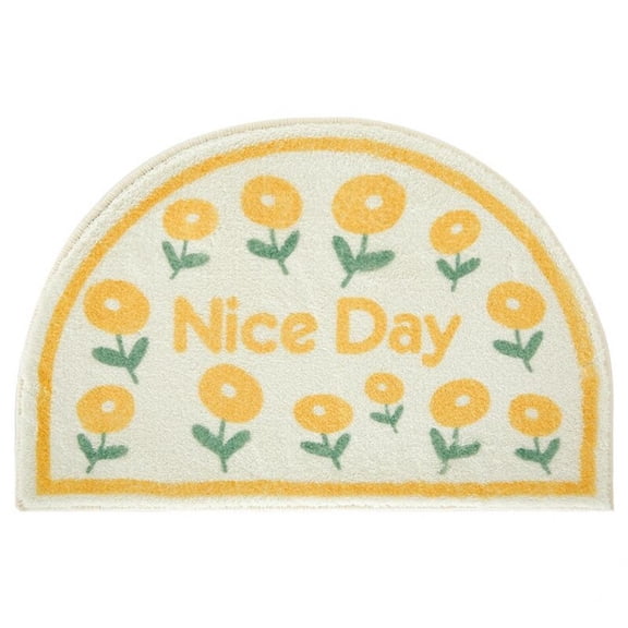 Jiibva Bathroom Carpet Non-slip Area Rugs Plush Doormat for Bedroom Kitchen Rugs Soft Floor Mat Water Absorbent Bath Mats Tapis