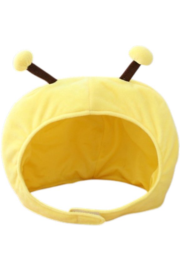 Bee Headgear Hat Funny Cartoon Bee Head Cover for Night Party Favor Festival