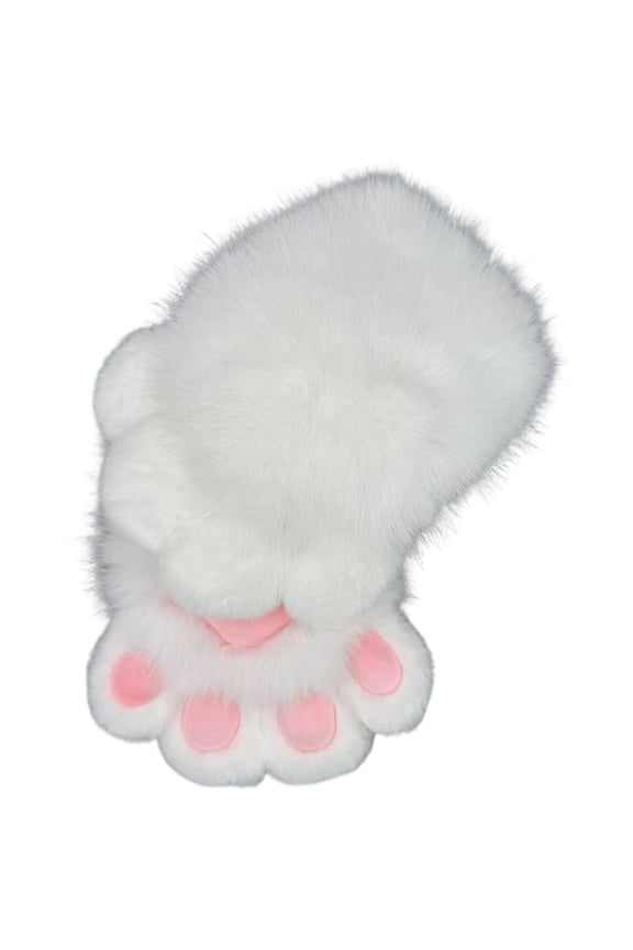 Cat Claw Mittens Cartoon Plush Gloves for Halloween Carnival Party or Stage Performance