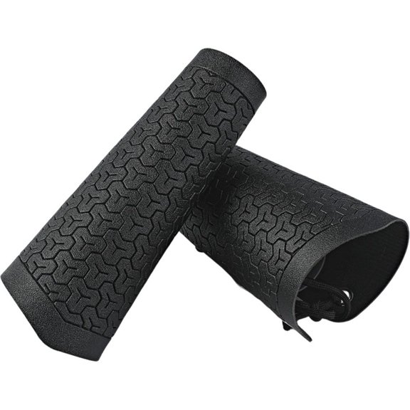 Jiibva Chinese Style Mountain Pattern Armor Embroidered PU Arm Guards Adjustable Wrist Protectors 20x17x13cm 2Pcs