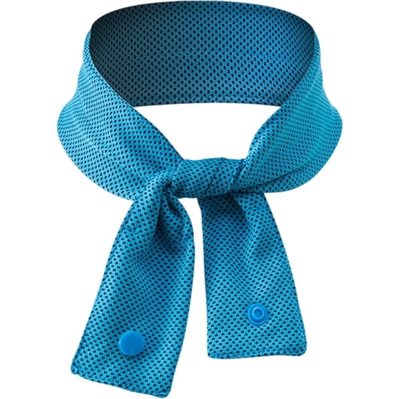 Jiibva Cooling Ice Scarf Sweat Wiping Towel Neck Cooler Bandanna Cooling Neck Wraps For Women Men Summer Sports Accessories
