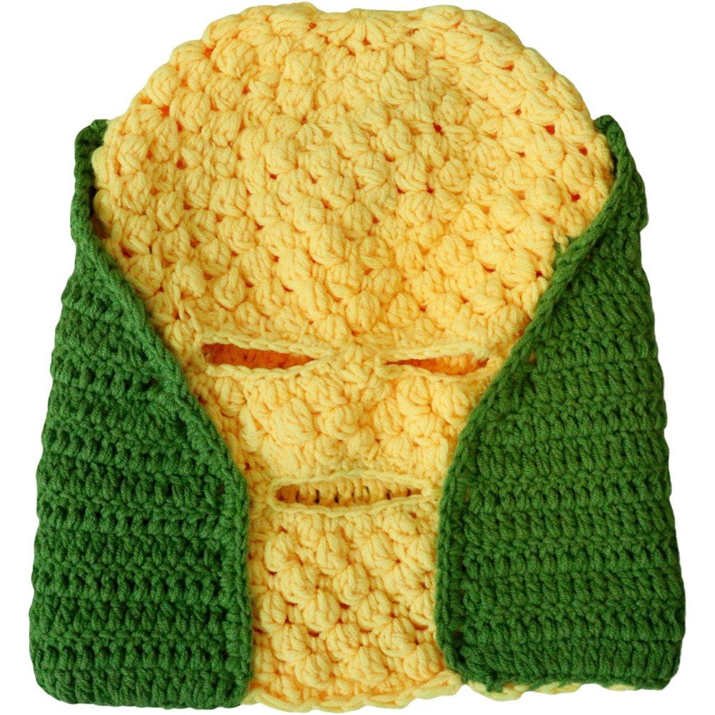 Jiibva Creative Knitted Hat, Unisex Knit Corn Beanie, Winter Warm Knitted Cap Funny Corn Hats Ski Mask Windproof Hat for Halloween Events