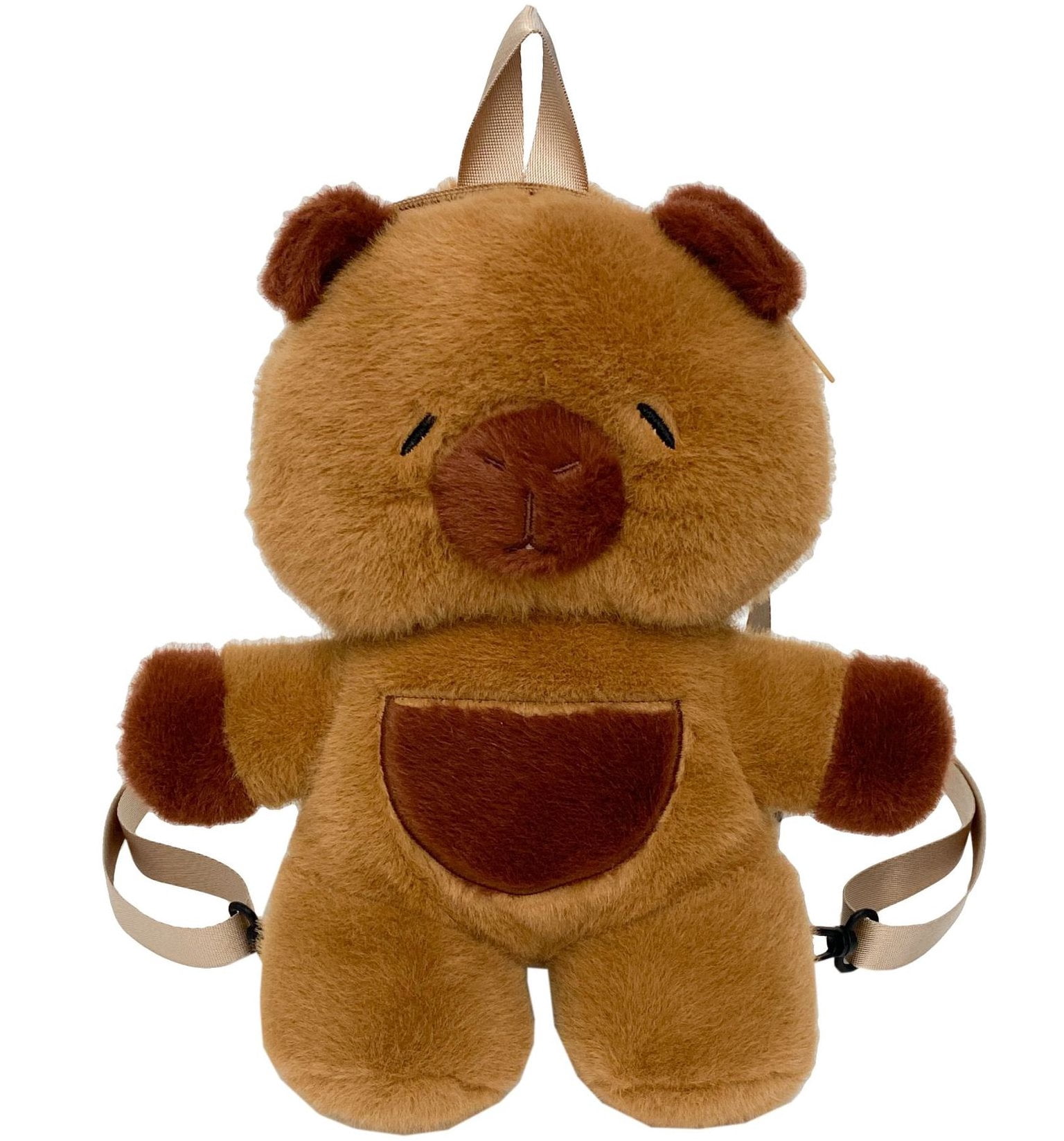 Jiibva Cute Capybara Bag Kawaii Capybara Plush Backpack Cartoon Funny ...