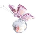 thumbnail image 1 of Jiibva Cute Crystal Butterfly Figurine Crafts Cut Glass Ornament Statue Butterfly Animal Statue for Home Desk Decor Souvenir Gifts, 1 of 7