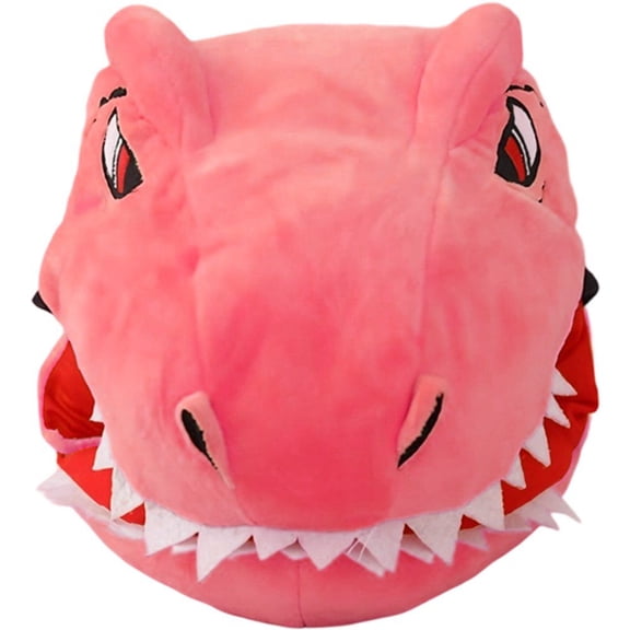 Jiibva Cute Plush Dinosaur Headgear, Dinosaur Hat, Cartoon Animals Hat Halloween Party Accessory Fluffy Animal Hat for All Ages Photo Props