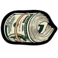 thumbnail image 1 of Jiibva Dollar Bill Rug Money Shaped Carpet Personality Money Rug Dollar Mat Art Floor Mat Decoration for Bedroom, Living Room and Study, 1 of 7