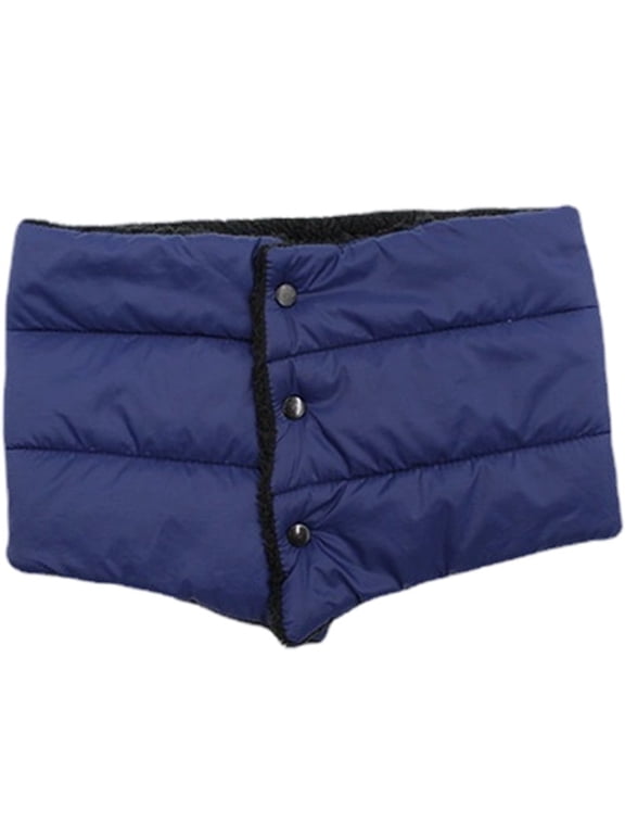 Down Winter Neck Scarf Waterproof Puffer Scarf Thicken Winter Neck Protection Soft Neck Warmer Neck Gaiter for Men Women
