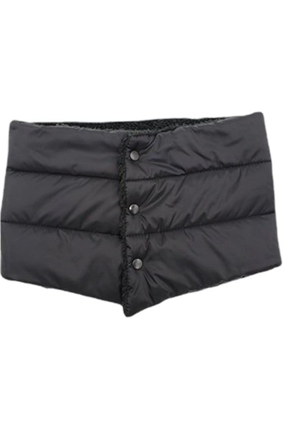 Down Winter Neck Scarf Waterproof Puffer Scarf Thicken Winter Neck Protection Soft Neck Warmer Neck Gaiter for Men Women