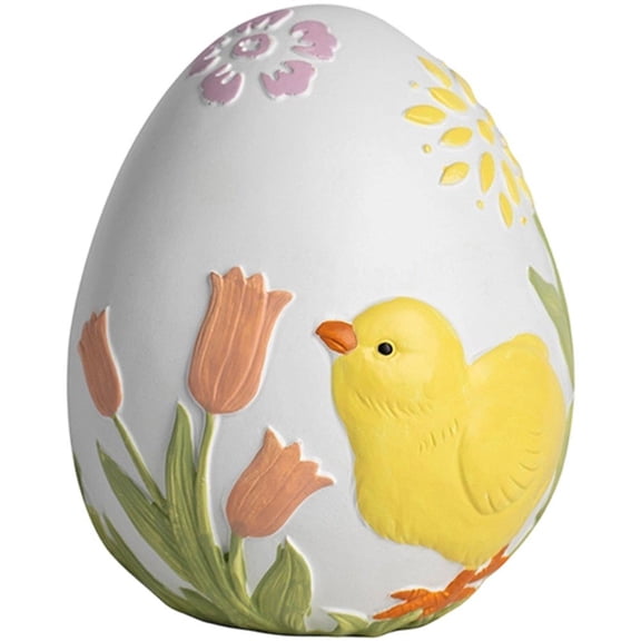 Jiibva Set of Decorative Resin Easter Eggs, Artificial Bird Egg Fillers for Basket and Party Arrangements
