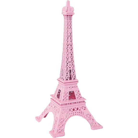 Jiibva Eiffel Tower Statue Creative Metal Paris Eiffel Tower Model Figurine Architecture Model Desktop Home Decoration