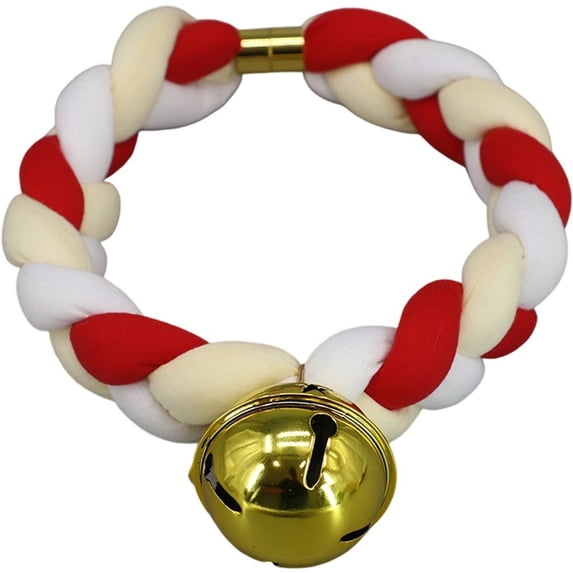 Jiibva Fursuit Collar with Bell, Decorative Adjustable Neck Choker for Casual Wear