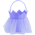 thumbnail image 1 of Jiibva Halloween Felt Candy Bag Princess Crown Trick or Treat Bags for Sweets Bags With Handle Halloween Goody Bags, 1 of 7