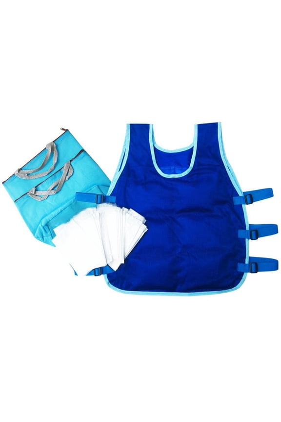 Ice Cooling Vest With Ice Packs, Summer Cooling Vest for Men Women Cooling Ice Vest For Hot Weather Outdoor Working Sports Cycling Running