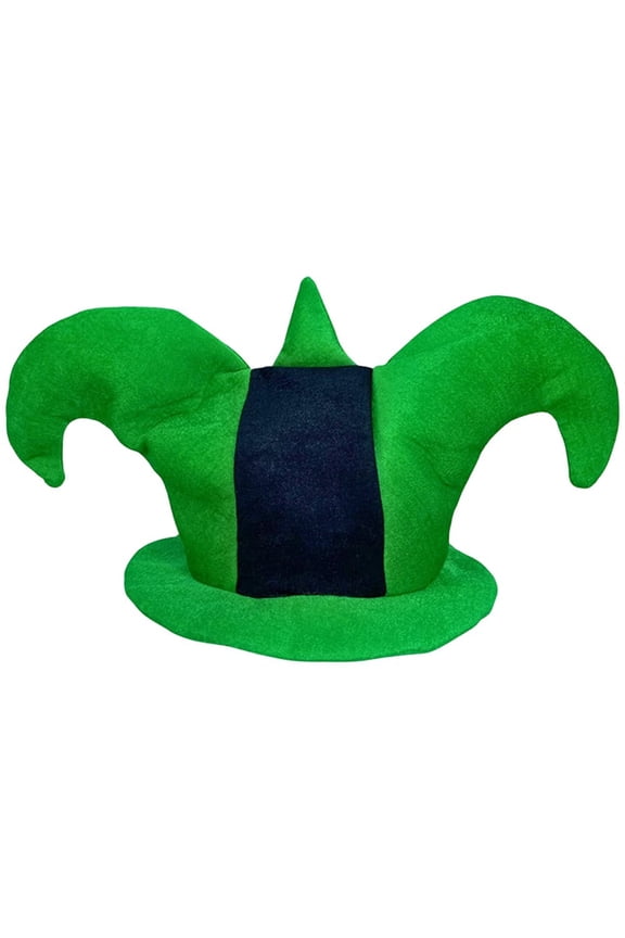 Jester Clown Hat, Circus Hat Carnival Party Headwear for Halloween Party for Adults