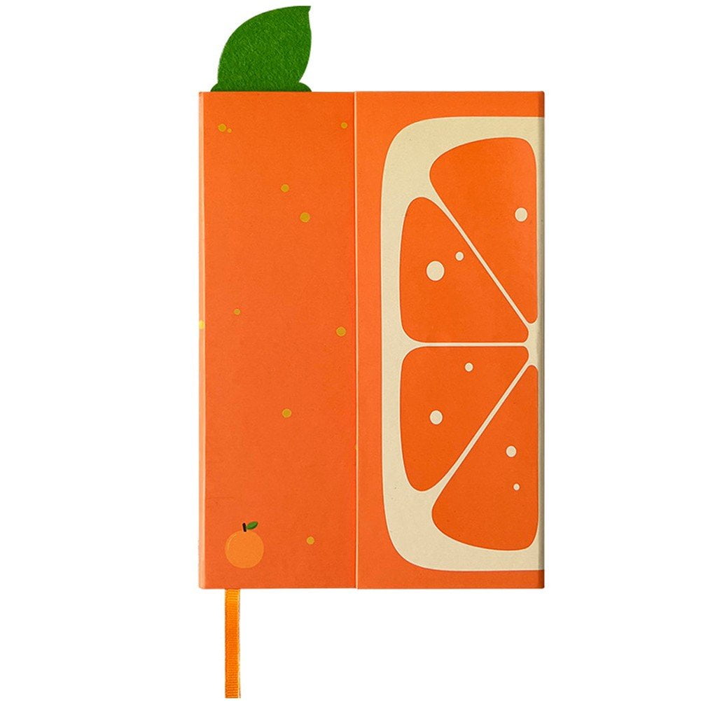 Jiibva Journal Notebook With Magnetic Flap Refillable Journal Notebook Fruit Pattern Note Book Stationery Diary Book