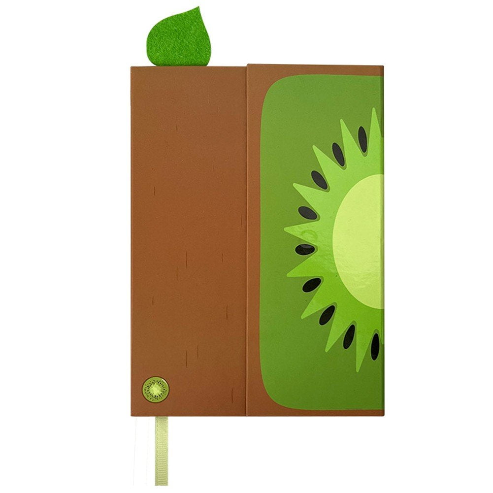 Jiibva Journal Notebook With Magnetic Flap Refillable Journal Notebook Fruit Pattern Note Book Stationery Diary Book