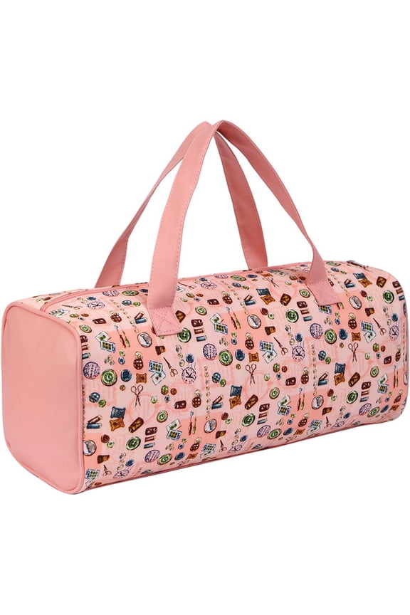 Large Capacity Crochet Storage Bag Portable Knitting Bag DIY Yarn Storage Organizer for Yarn and Crochet Hooks Sewing