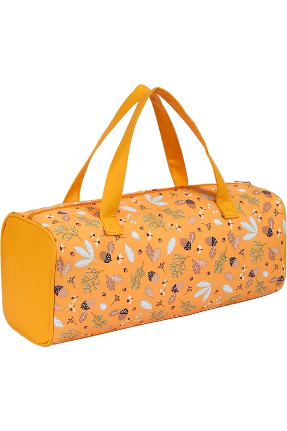 Large Capacity Crochet Storage Bag Portable Knitting Bag DIY Yarn Storage Organizer for Yarn and Crochet Hooks Sewing