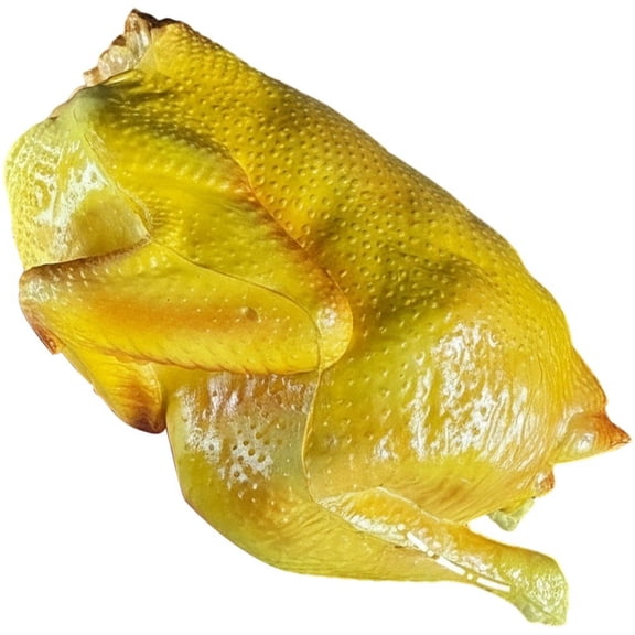Jiibva Lifelike Artificial Turkey Model PU Simulated Cooked Chicken Prop for Home Kitchen Decor Party Display Realistic Golden Skin Faux Meat Ornament