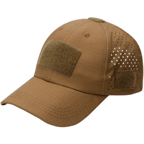 Jiibva Men's Baseball Cap Quick Dry Baseball Cap Breathable Sunscreen Hat Outdoor Sports Hunting Hiking Camping Beach Fishing Sun Hat