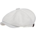 thumbnail image 1 of Jiibva Men's Breathable Octagonal Cap Vintage Newsboy Hat Casual Beret Hat Fashion Hip Hop Cap Street Cap for Spring Summer, 1 of 7