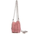 thumbnail image 1 of Jiibva Mini Handwoven Crossbody Bag Metallic Sequins Chain Strap Lipstick Case For Women Unique Evening Party Casual Day Purse, 1 of 7