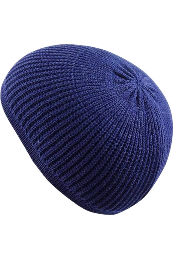 Muslim Islamic Prayer Hat, Topi Kufi Cap Breathable Knit Beanies, Men Skull Cap Crochet Knitted Hat, Taqiya, Takke For Woman