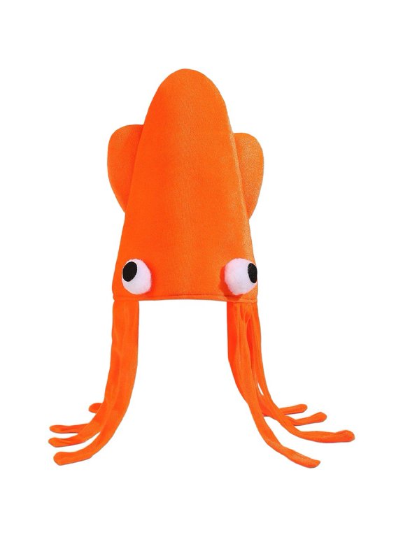 Octopus Hat Handmade Soft Plush clothing Headwear for Adults & Teens – Dance Performance Props Party Octopus Hats Funny Prop Hat Decoration