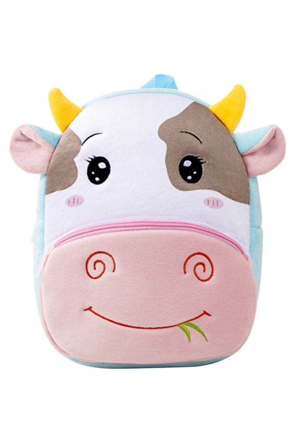 Plush Animal Shaped Backpack, Cute Furry Mini Rucksack for Daily Use