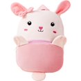 thumbnail image 1 of Jiibva Plush Animal Shaped Backpack, Cute Furry Mini Rucksack for Daily Use, 1 of 7