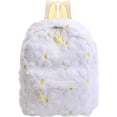 thumbnail image 1 of Jiibva Plush Backpack for Woman Lightweight Fluffy Casual Travel Rucksack Cute Handbag for Daypacks Travel, 1 of 7