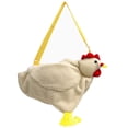 thumbnail image 1 of Jiibva Plush Chicken Purse Cute Chicken Bag Cartoon Hen Shoulder Bag Handbag Funny Animal Crossbody Bag Handbag Purse, 1 of 7