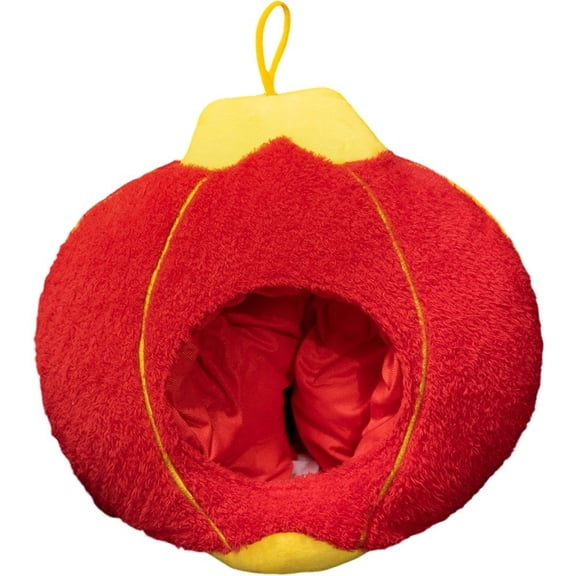 Jiibva Plush Lantern Headpiece - Festive Plush Bonnet Soft Breathable Cap