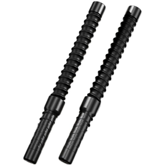 Jiibva Portable Ropeless Battle Rope, Silent Weighted Spring Home Gym Training Equipment, 2Pcs, 50cm