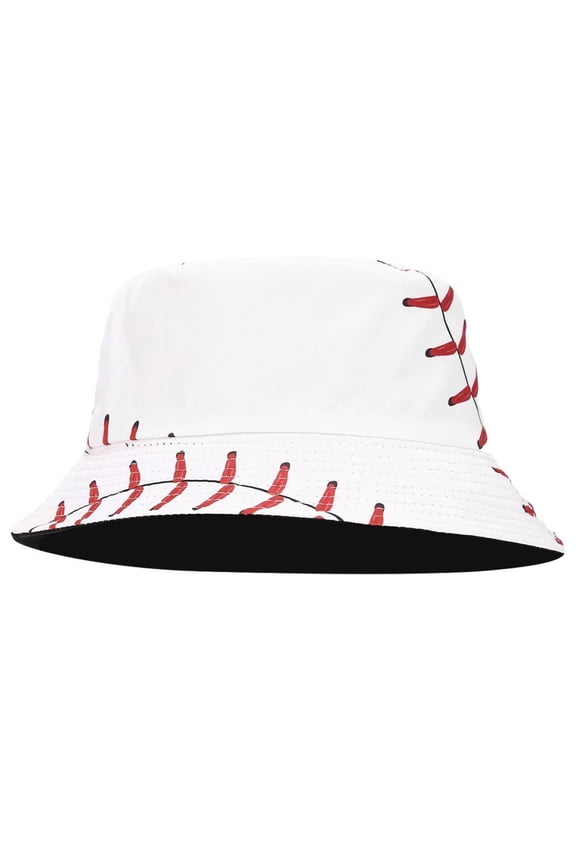 Printing Bucket Hat White Bucket Hat Baseball Fishmen Cap Foldable Summer Sun Hats Woman Beach Hat For Travel, Daily Use