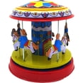 thumbnail image 1 of Jiibva Vintage Wind-Up Tin Robot - Mechanical Shelf Display Decoration, 1 of 7